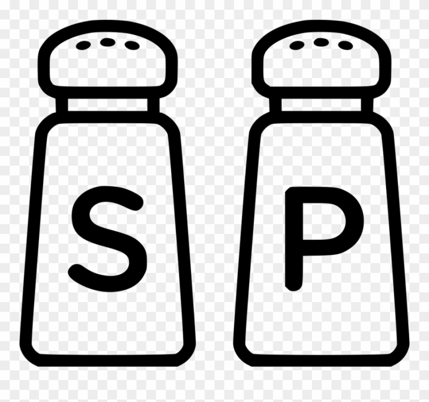 Download salt and icon. Pepper clipart pepper shaker