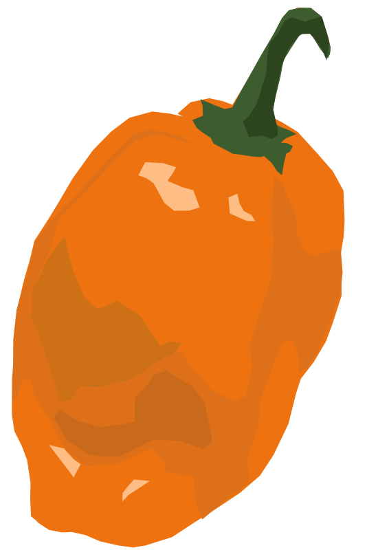 peppers clipart single vegetable