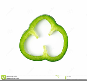 Green free images at. Pepper clipart sliced