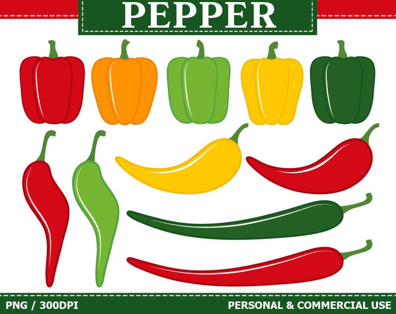 pepper clipart vector
