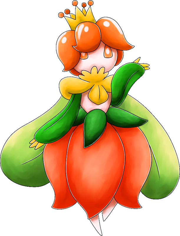 Shiny mega lilligant pok. Peppermint clipart garland