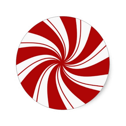 peppermint clipart round candy