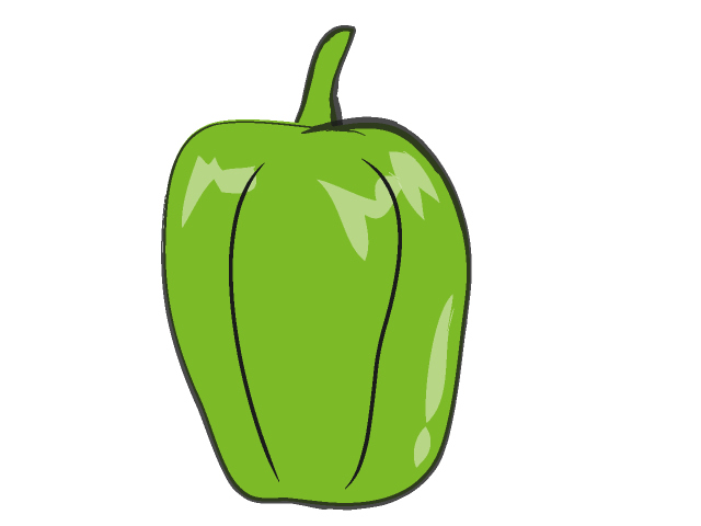 Peppers clipart green vegetable. Free cliparts download clip