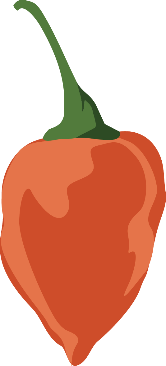peppers clipart habanero