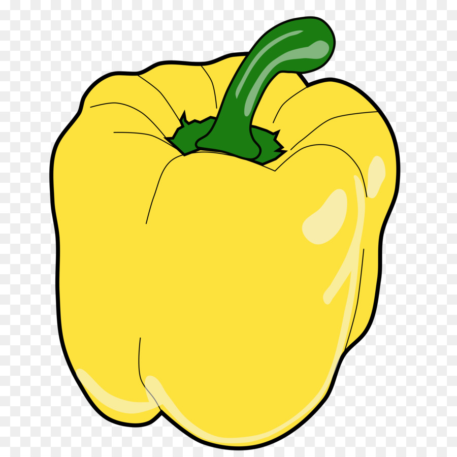 peppers clipart yellow pepper