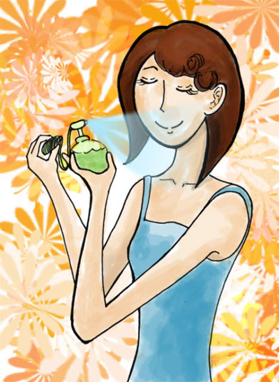 perfume clipart nice smell