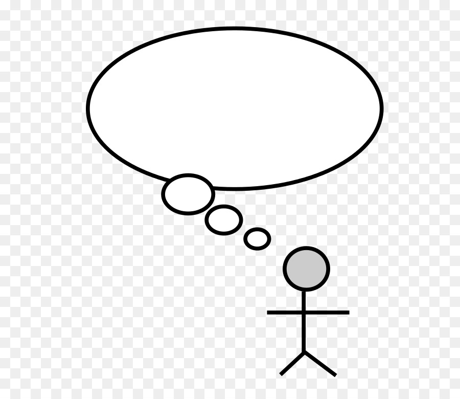 person clipart thought bubble