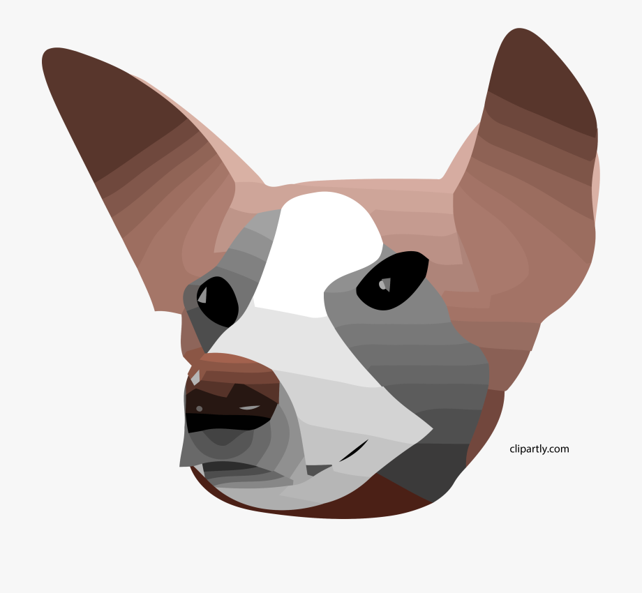 Pet clipart companion. Dog different style face