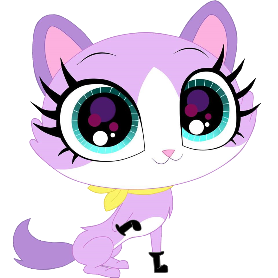Pet clipart lps. Felina meow vector by