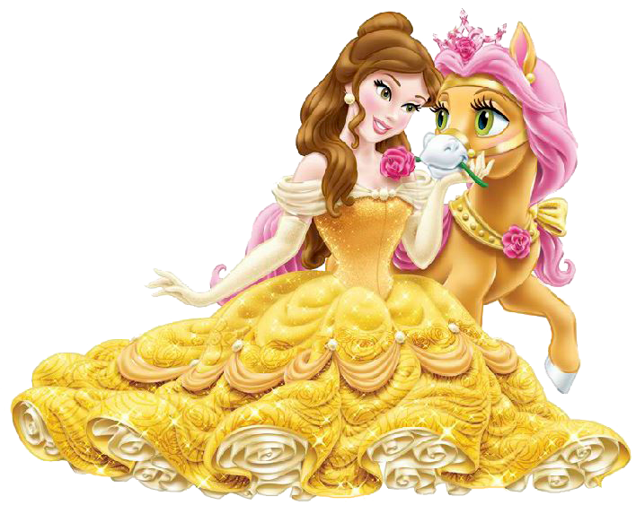 Pet clipart princess disney palace pets. Belle petit rouge the