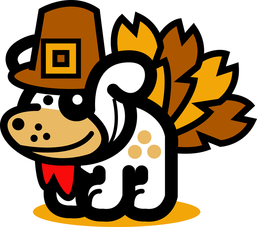 pets clipart thanksgiving