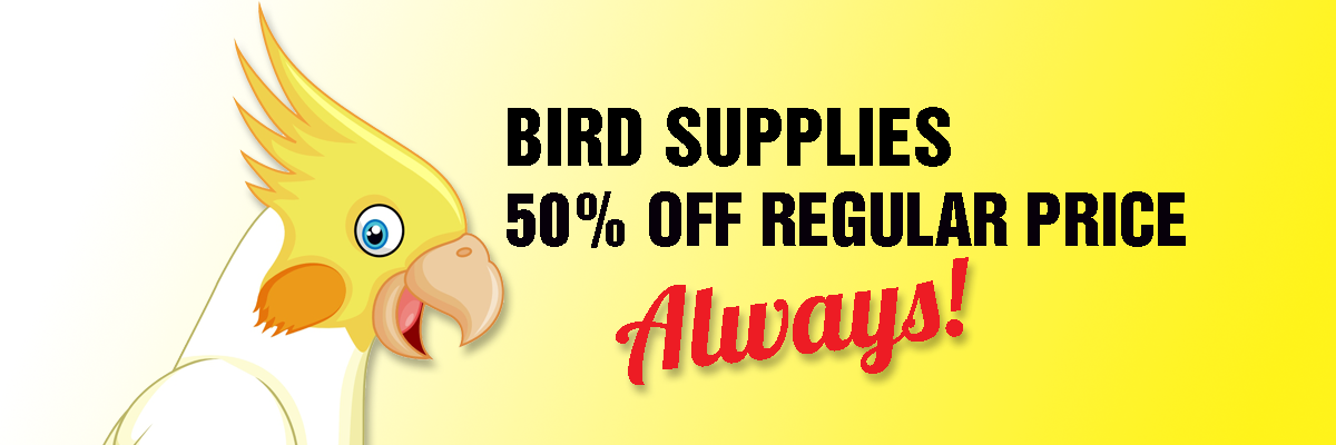 Premium pet foods online. Pets clipart yellow bird