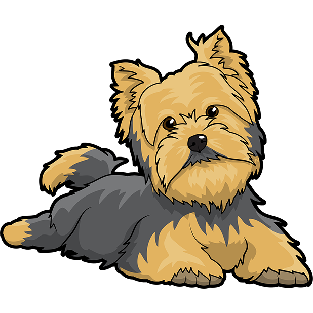 pets clipart yorkie