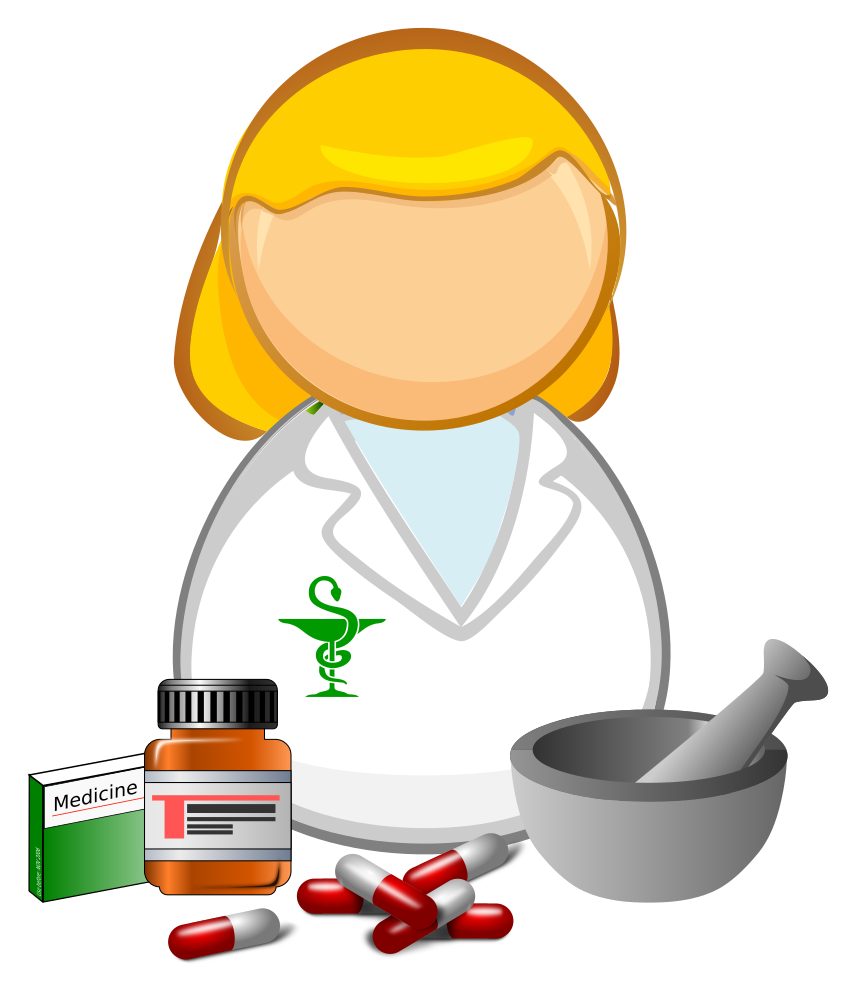 pharmacist clipart apothecary