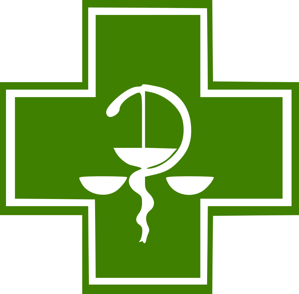 File green cross w. Pharmacist clipart pharmacy history
