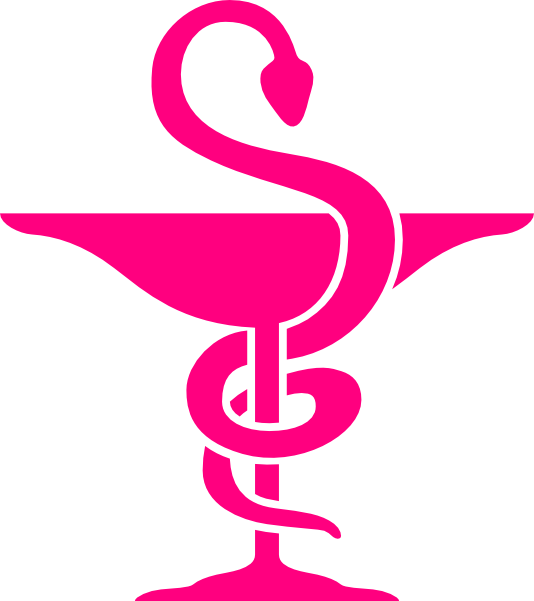 Pink pharmacy logo clip. Pharmacist clipart pharmasist