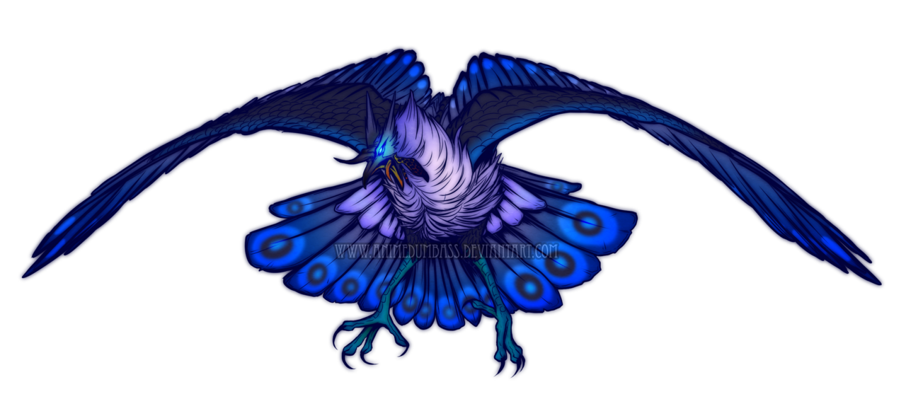 Phoenix clipart blue green. Short tailed azure by