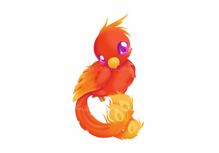 Collection of free drawing. Phoenix clipart cute