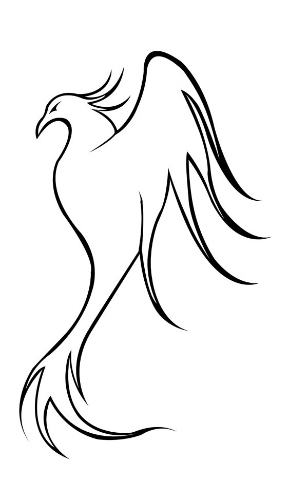 Phoenix clipart easy, Phoenix easy Transparent FREE for download on