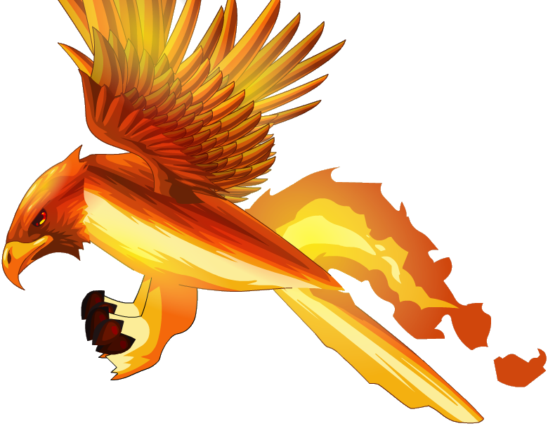phoenix clipart firebird
