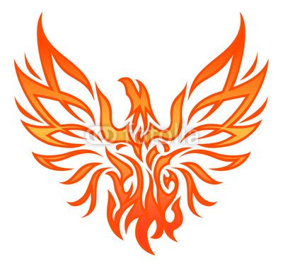 phoenix clipart flame tattoo
