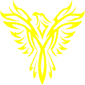 phoenix clipart golden