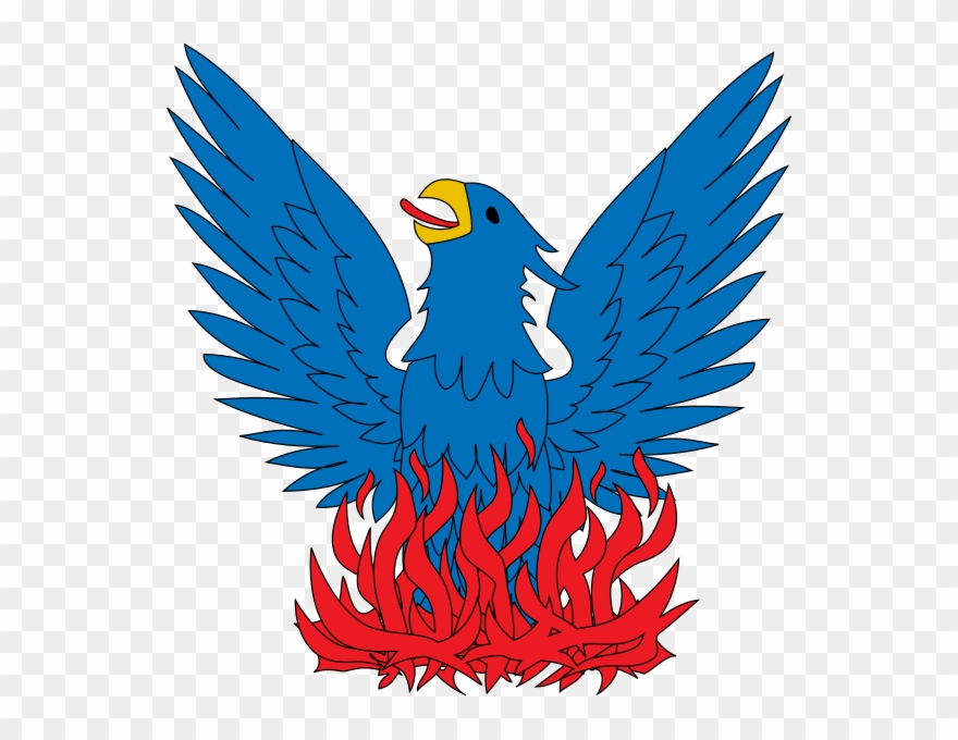 phoenix clipart pixelated