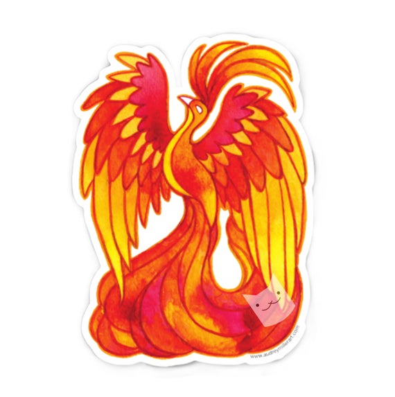 phoenix clipart whimsical