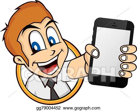 Phone clipart guy Phone guy Transparent FREE for download 