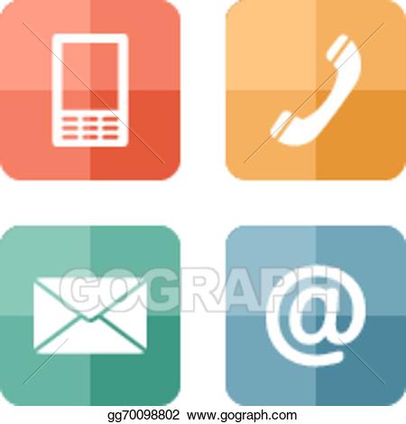 phone clipart mail