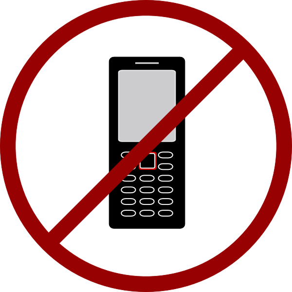 No phones allowed clip. Phone clipart telephony