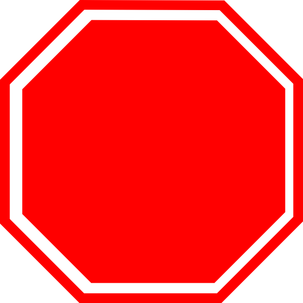 Photo clipart blank. Stop sign jokingart com