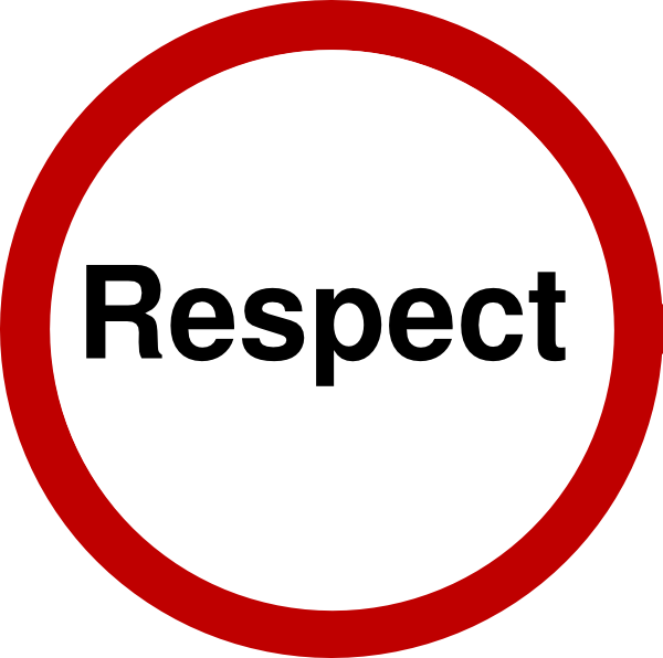 photo clipart respect