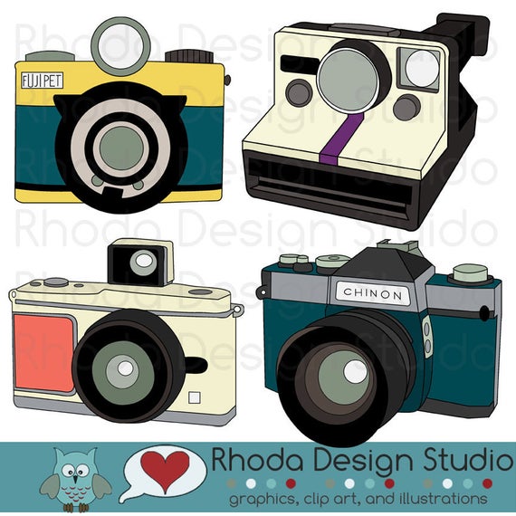 photographer clipart color camera