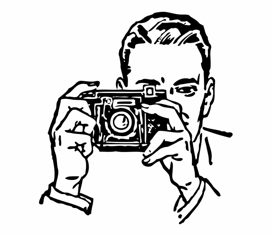 photographer clipart camera person