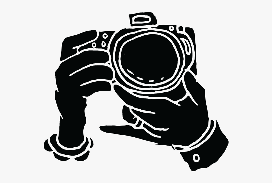 photography clipart black and white