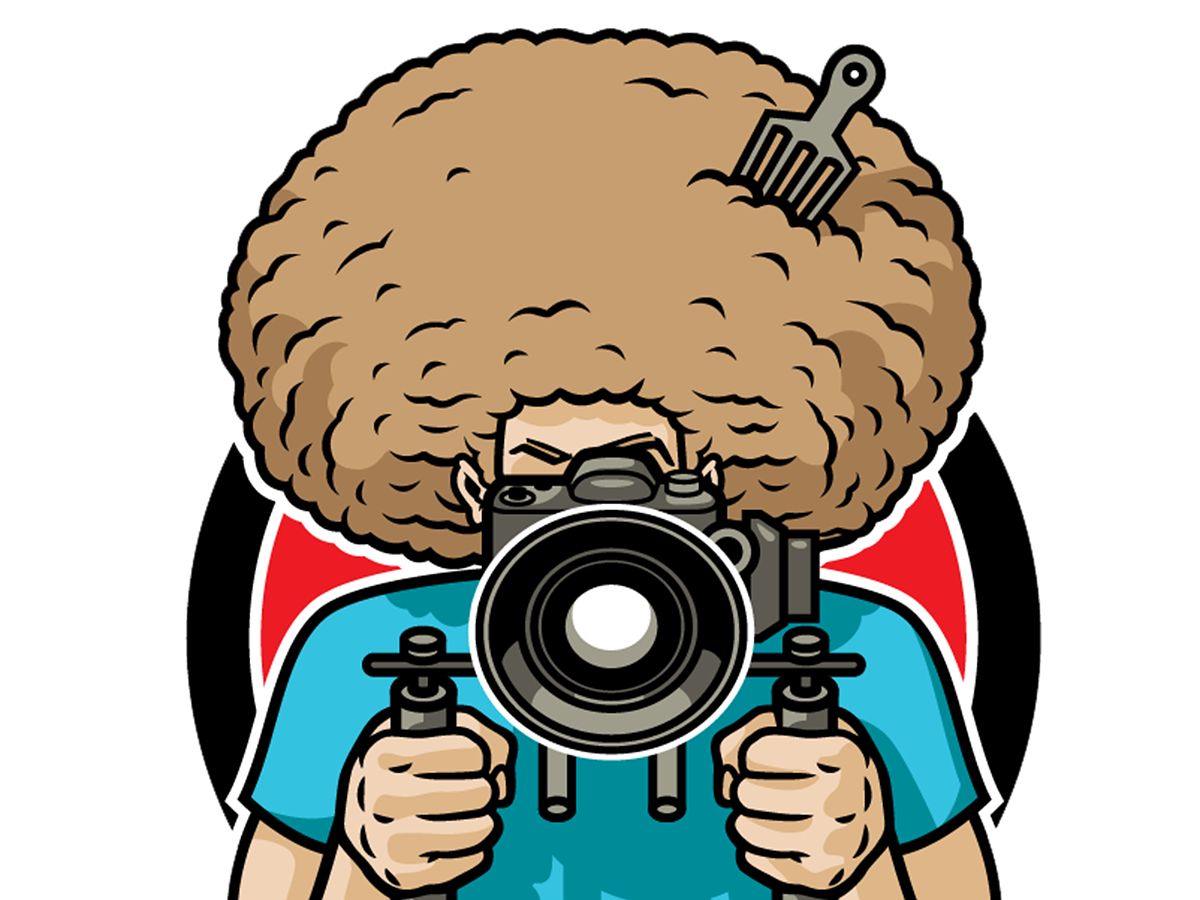 Froknowsphoto guide to dslr. Photographer clipart long hair man