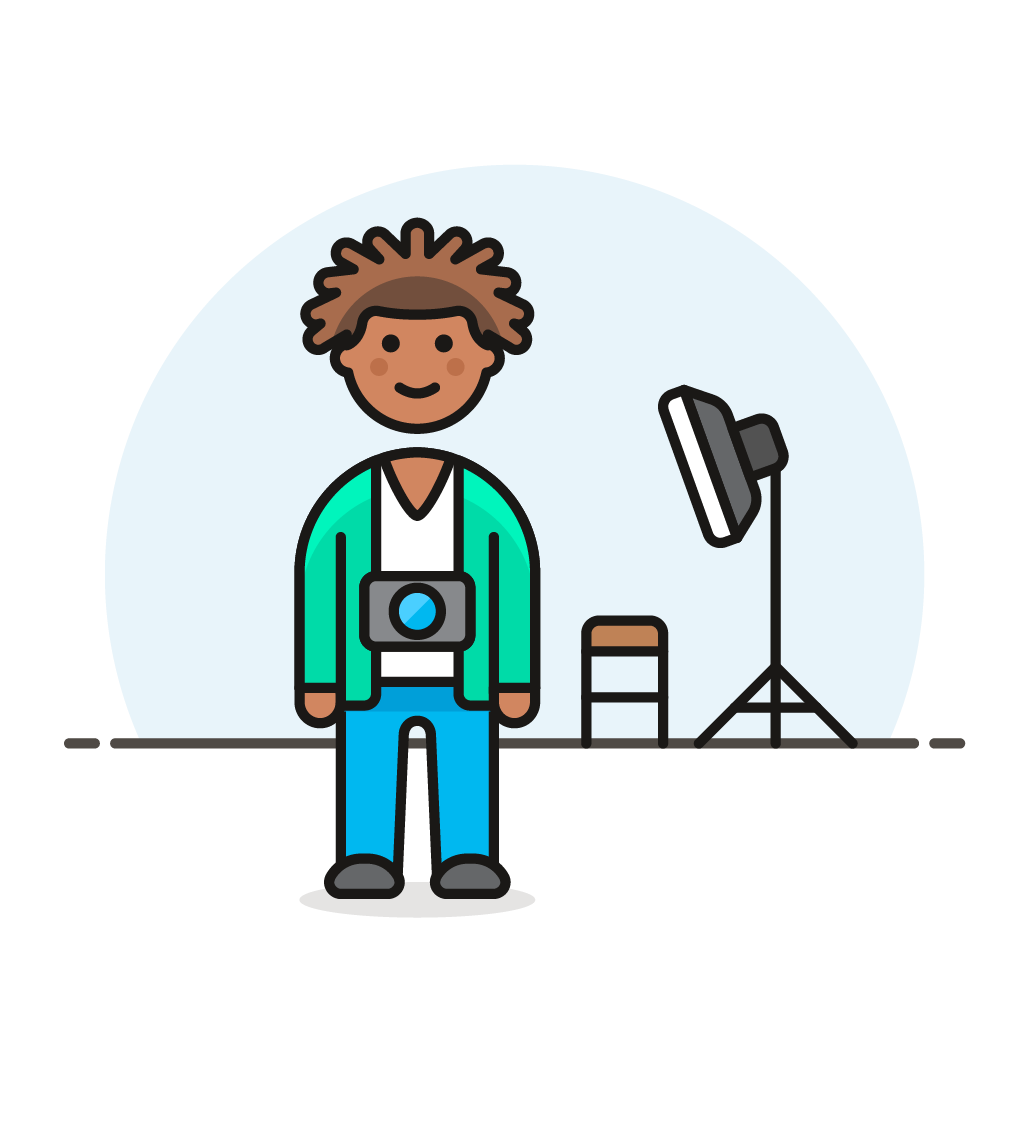 photography clipart male photographer