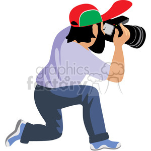 photographer clipart male photographer