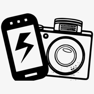 photographer clipart mobile camera