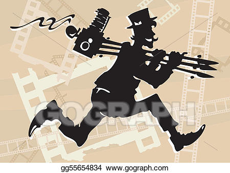 photographer clipart old time