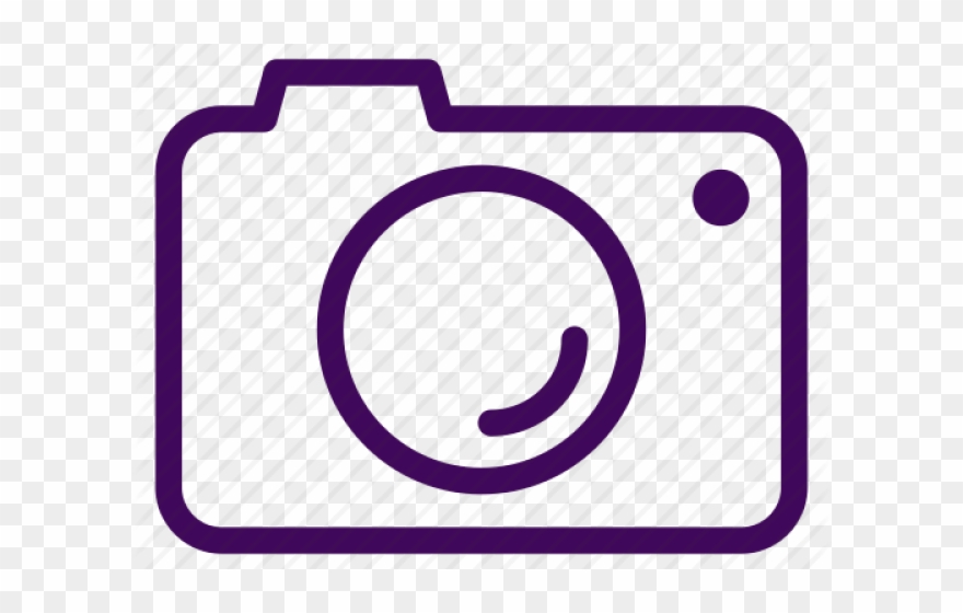 photographer clipart purple camera