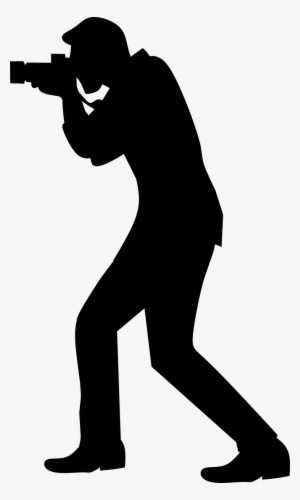Png transparent . Photographer clipart silhouette