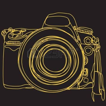 Photography clipart dslr camera. Simple eps vector 