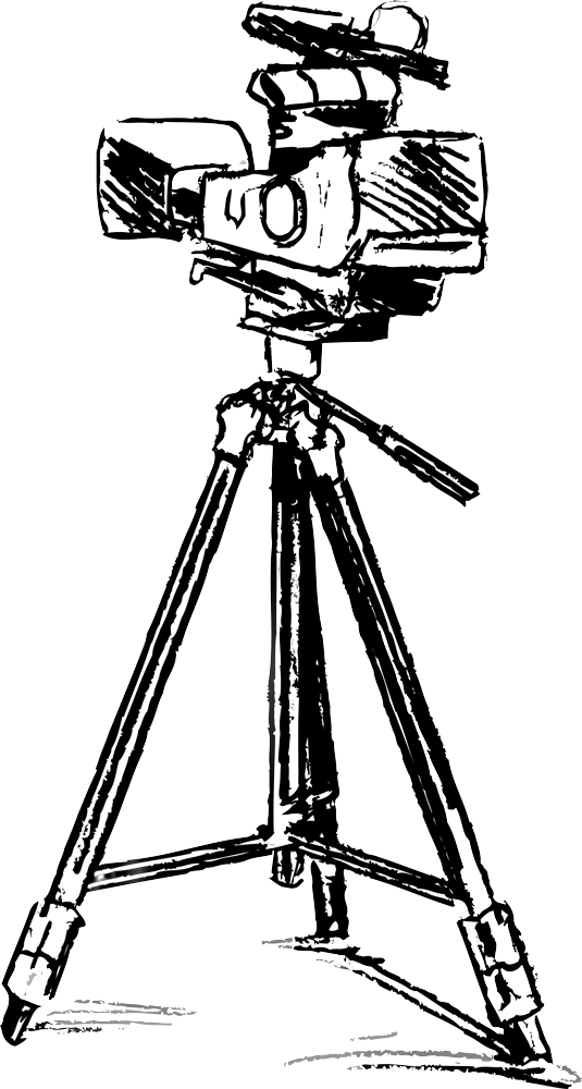 Drawing at getdrawings com. Photographer clipart tripod