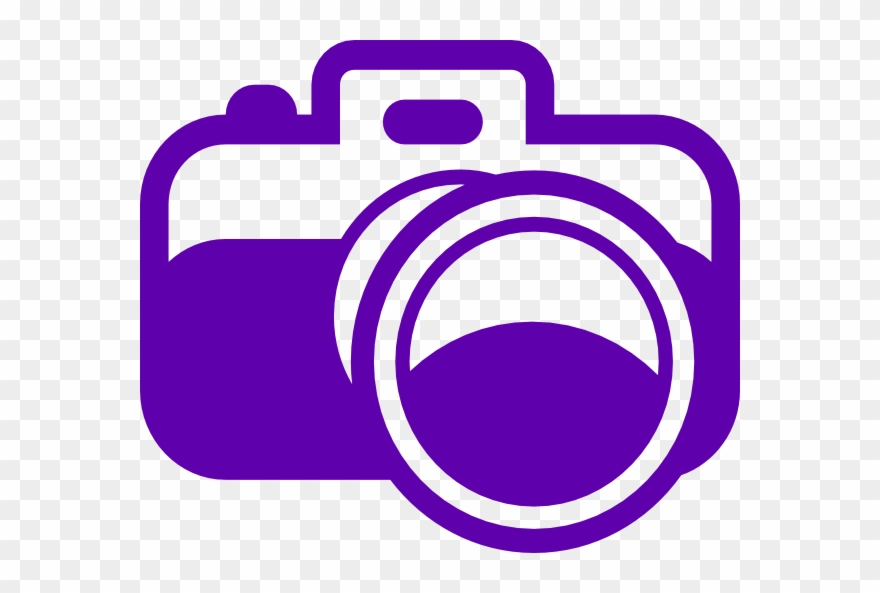 photography clipart purple camera