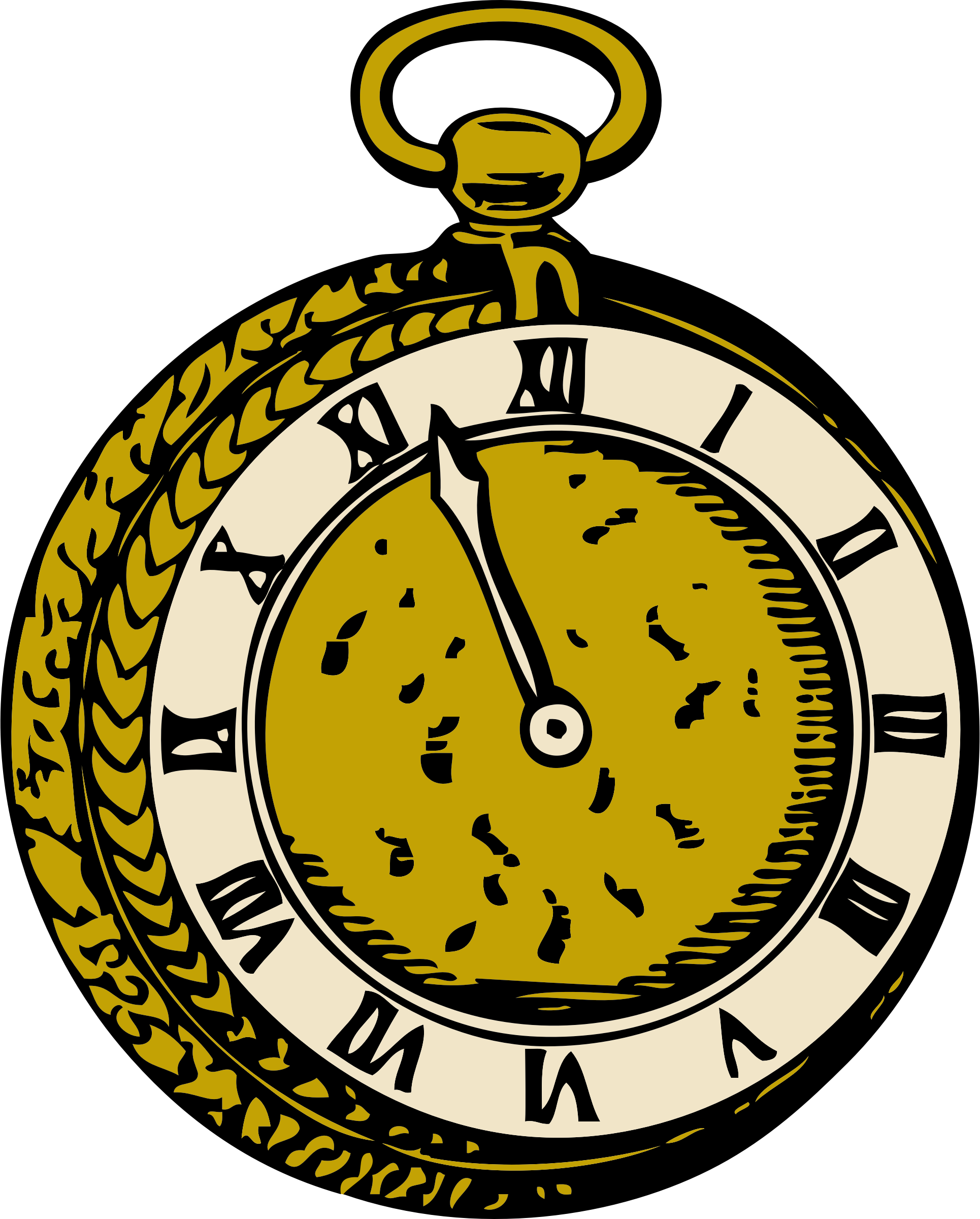 see clipart pocket watch