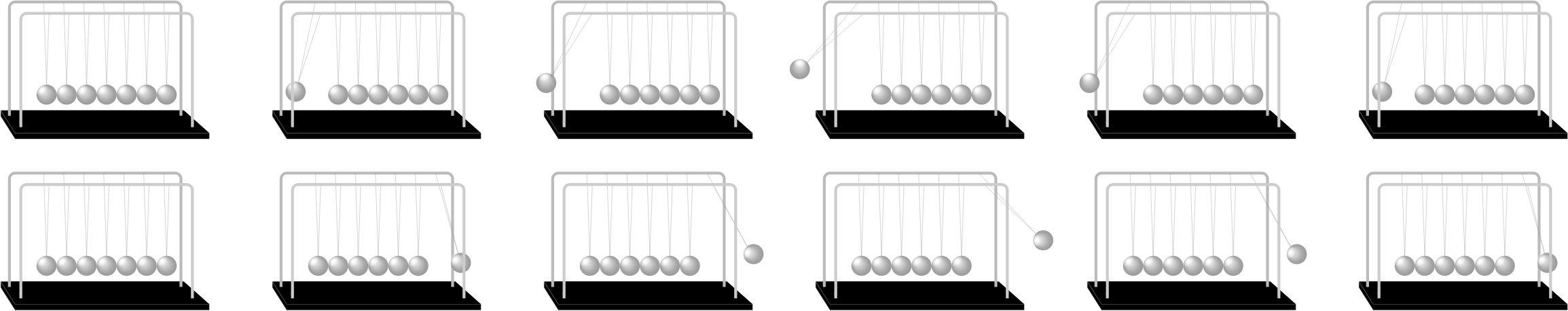 physics clipart newton cradle