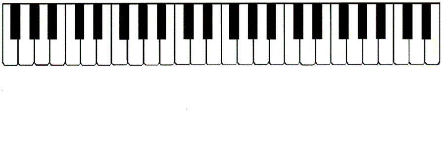 Piano clipart full keyboard. Free download clip art