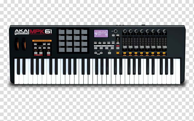 Midi controllers keyboard akai. Piano clipart synthesizer